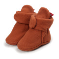 Baby Girls Boys Cotton Booties Winter Warm Socks Soft Sole Crib Newborn Soft Sole Safety Boots